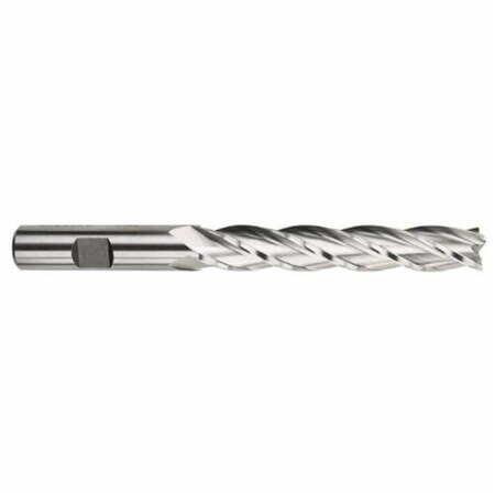 Morse End Mill, Center Cutting Extra Long Length Single End, Series 4588, 716 Cutter Dia, 434 Overal 45395